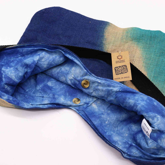 Sac bandoulière - Bleu denim