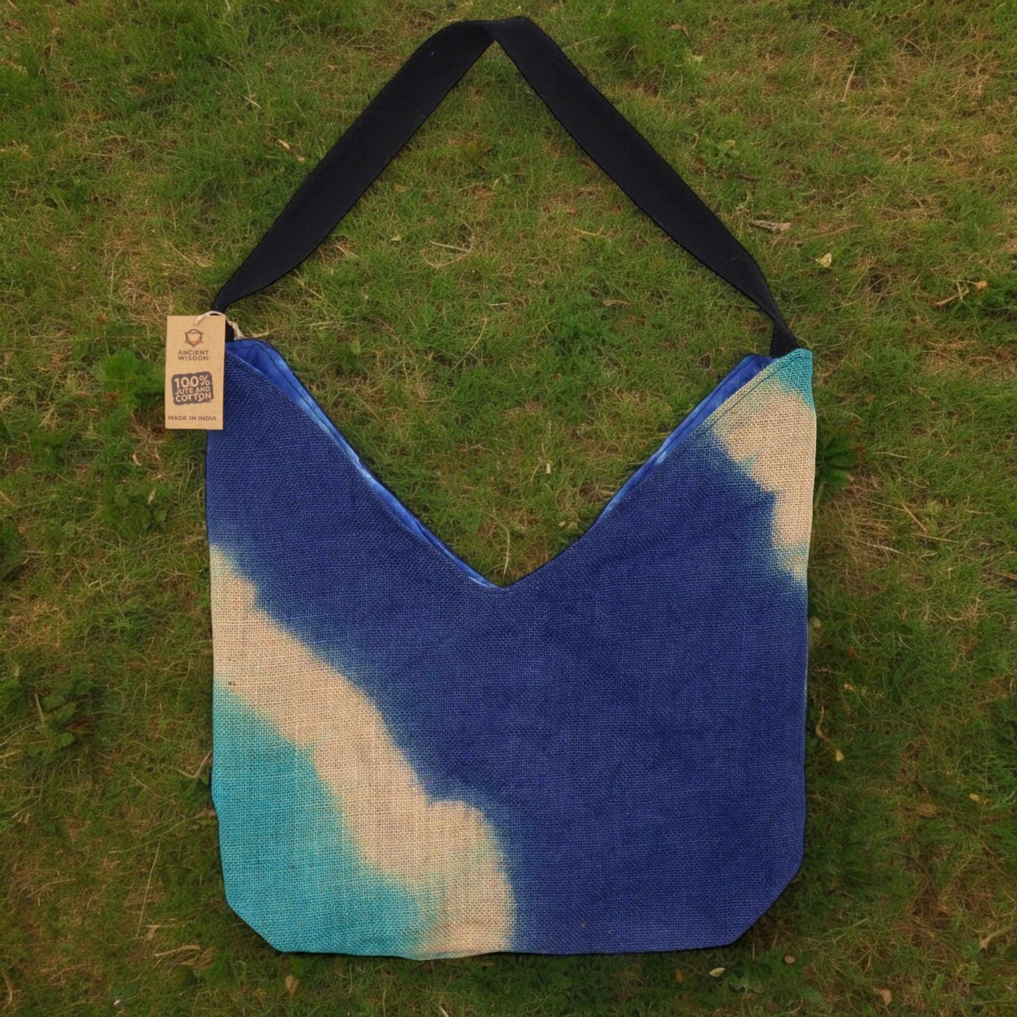 Sac bandoulière - Bleu denim