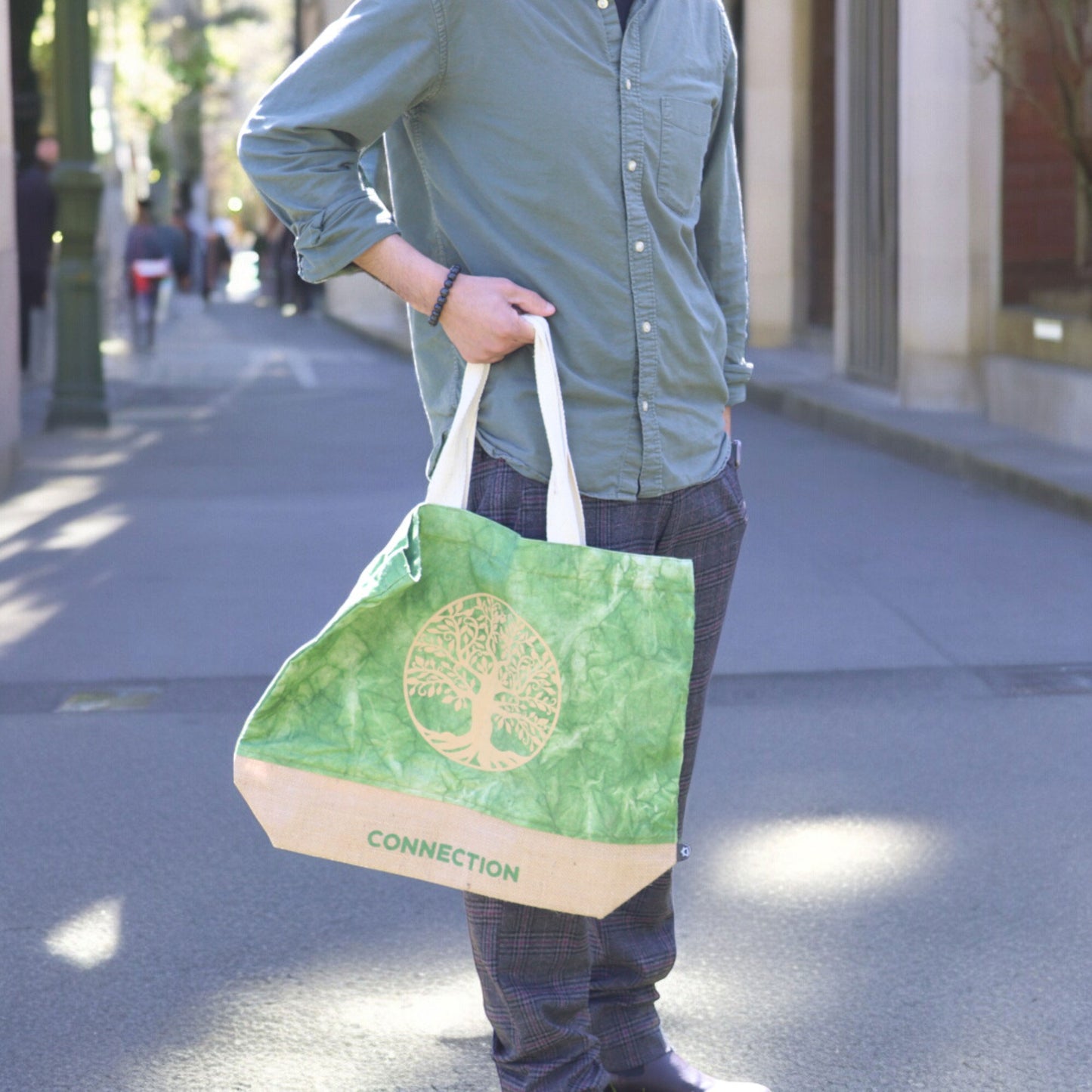 All Natural Bag - Grün - Lebensbaum - Verbindung