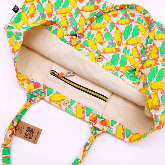 Grand sac brillant - Carpe koï