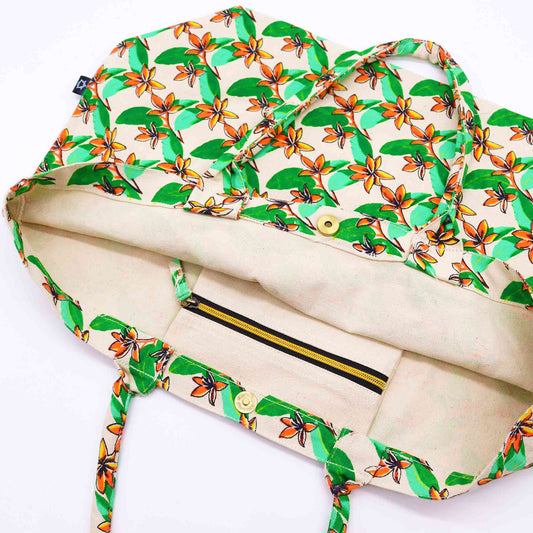 Grand sac scintillant - Frangipanier