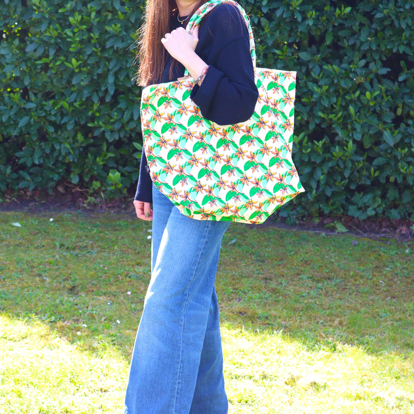 Grand sac scintillant - Frangipanier