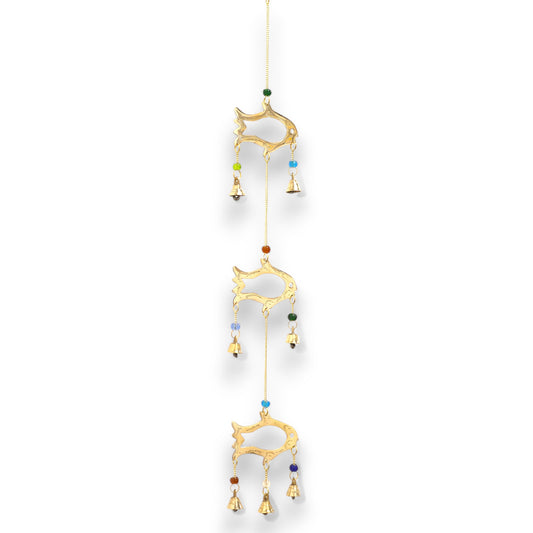 Campanas Indias - Pez - 7 Campanas - 8.5x54cm