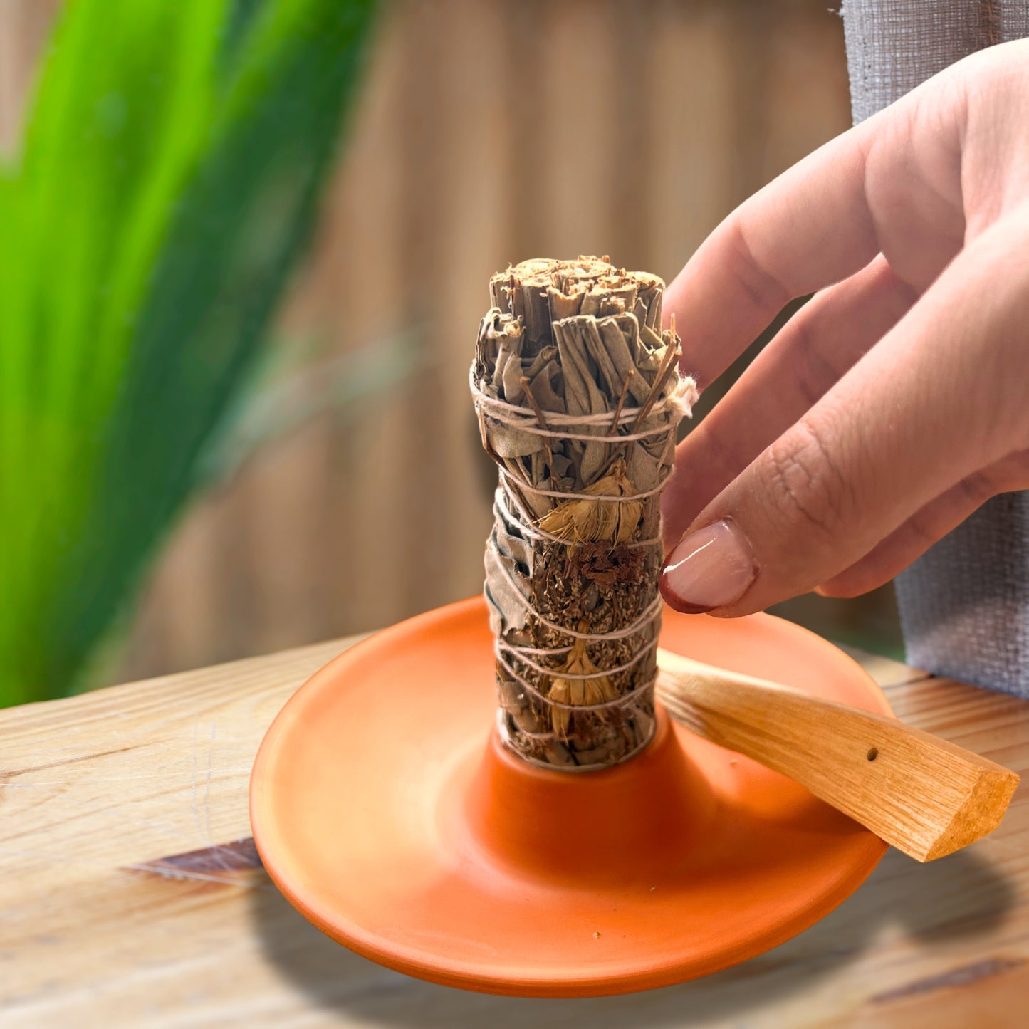Support et paquets de brûleurs Palo Santo