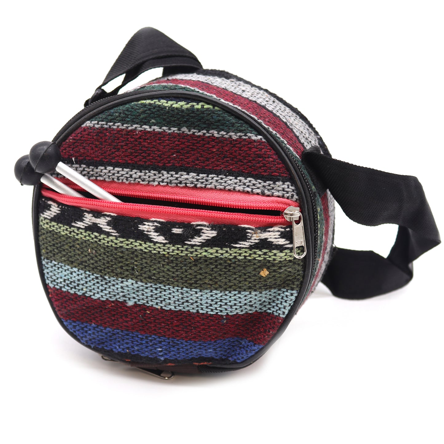 Gravierte Om-Mandala-Trommel – 16 cm