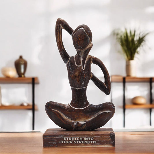 Wooden Woman Yoga - Ancient - Dehne deine Kraft