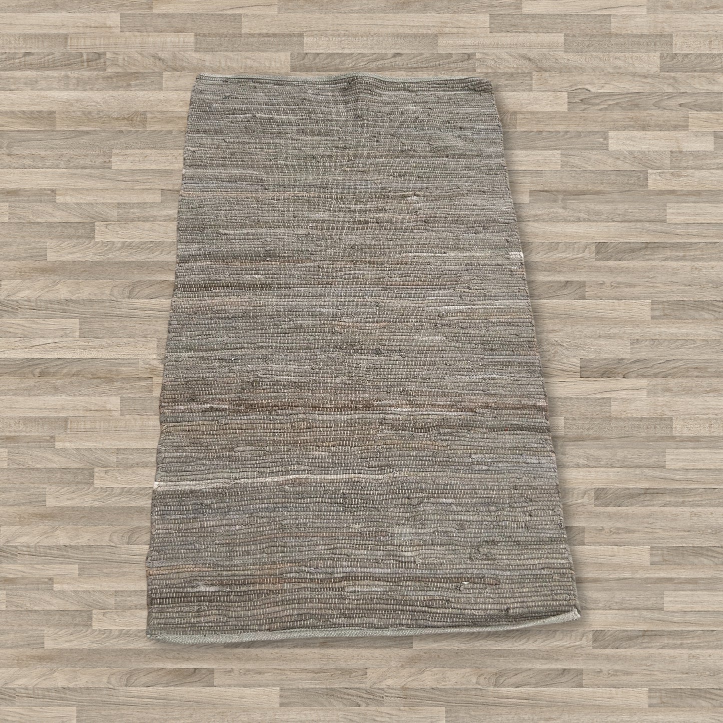 Großer indischer handgewebter Baumwollteppich – 130 x 170 cm – Chacoal