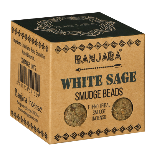 5 bombes de diffusion Banjara - Sauge blanche