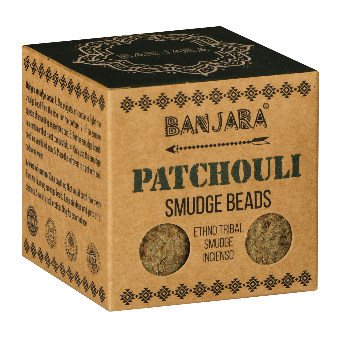 5 bombes de diffusion Banjara - Patchouli