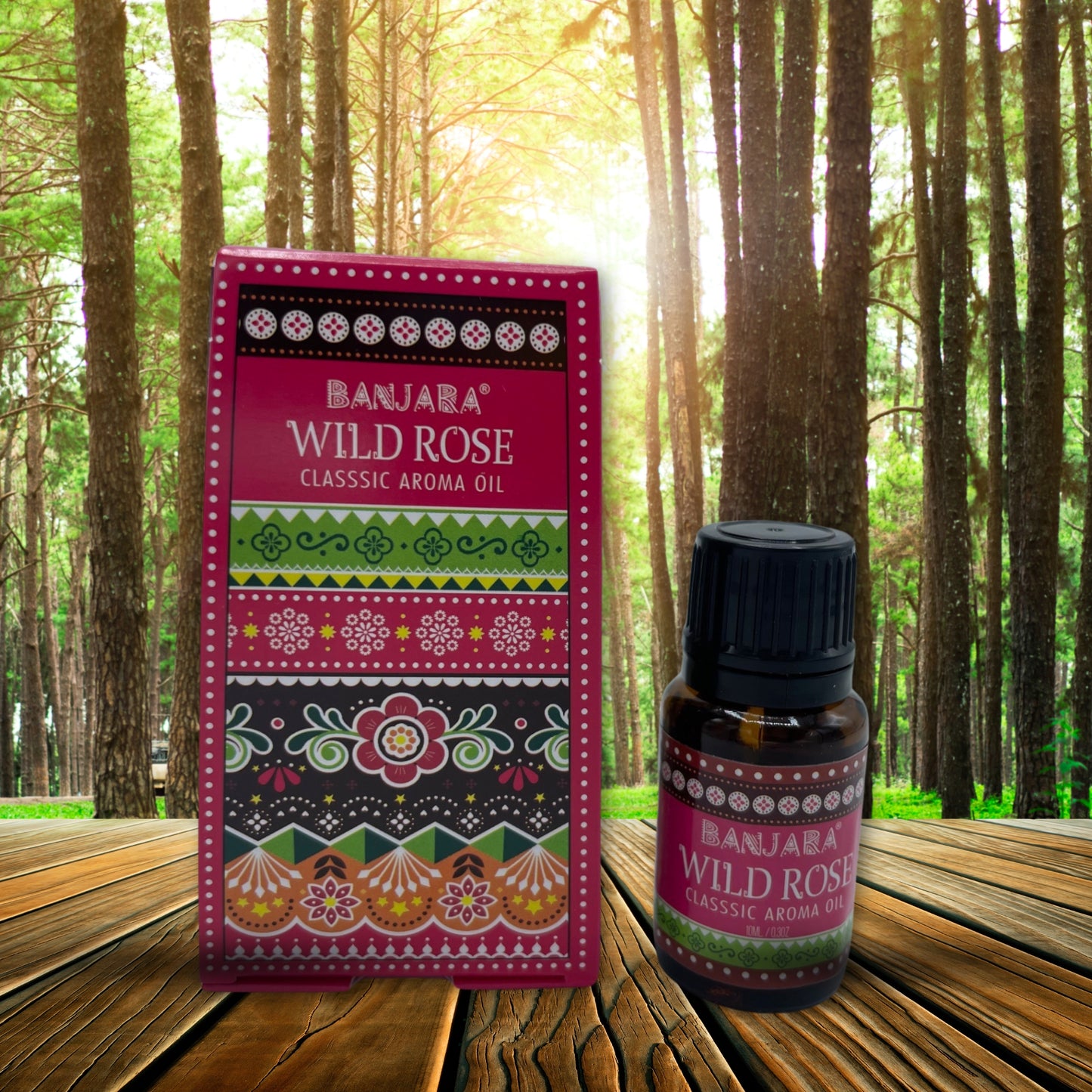 Banjara Indisches Duftöl 10 ml – Wildrose