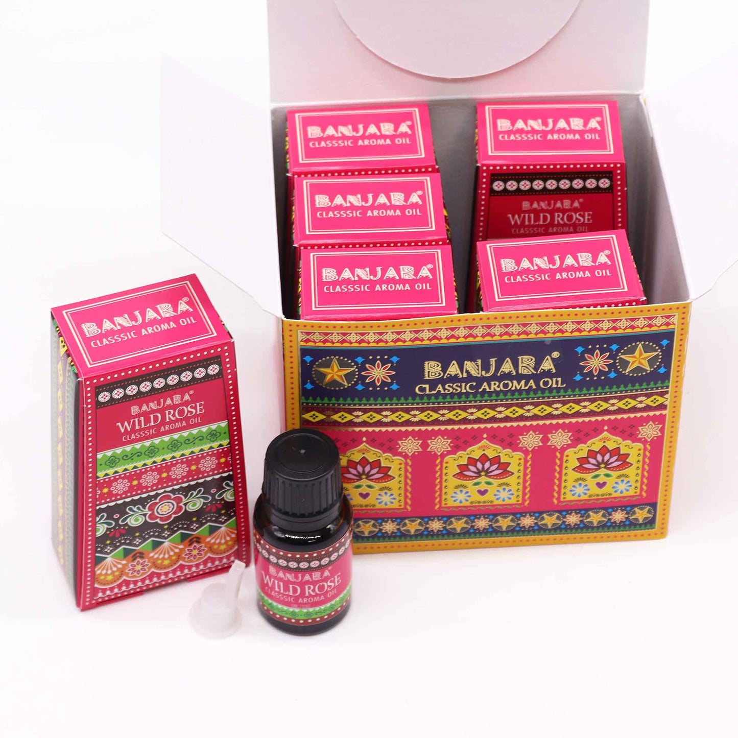 Banjara Indisches Duftöl 10 ml – Wildrose