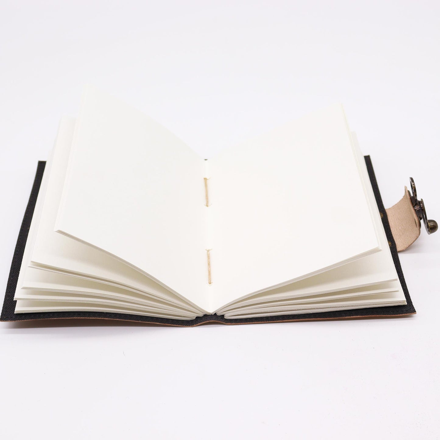 Journal en cuir - Travaillez et rêvez grand - 12,5 x 17,5 cm