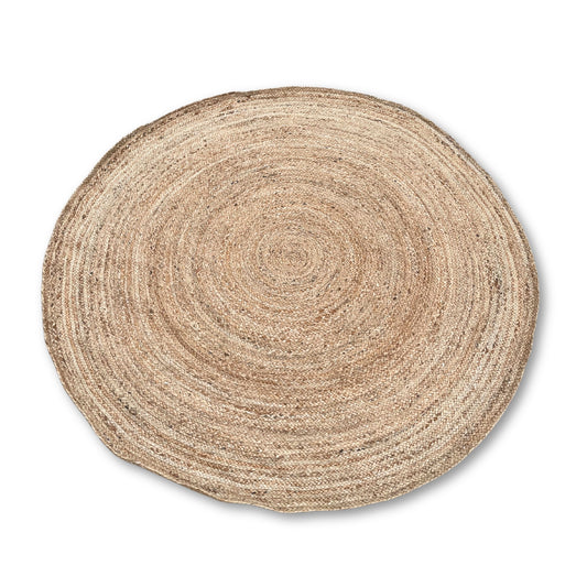 Großer runder Juteteppich 150 cm