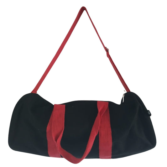 Sac de sport - Noir - Poignée rose cerise