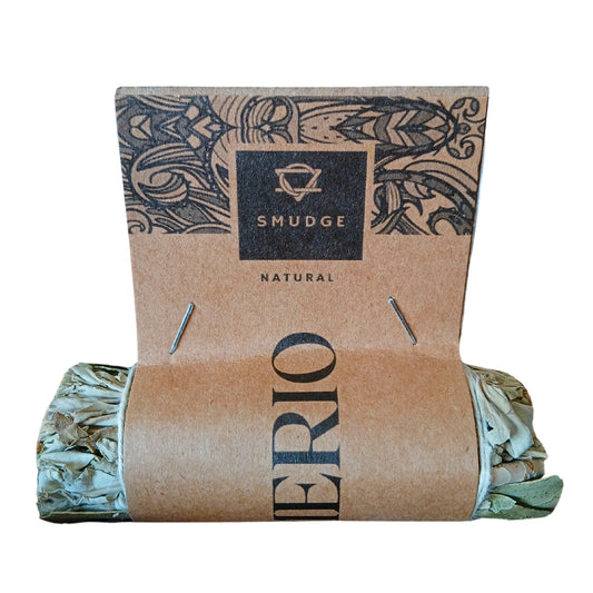 Bouquet d'herbes - Sauge blanche et eucalyptus 10 cm
