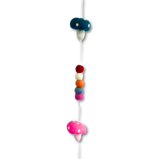 Filz-Wandbehang - Pilze (verschiedene Farben)