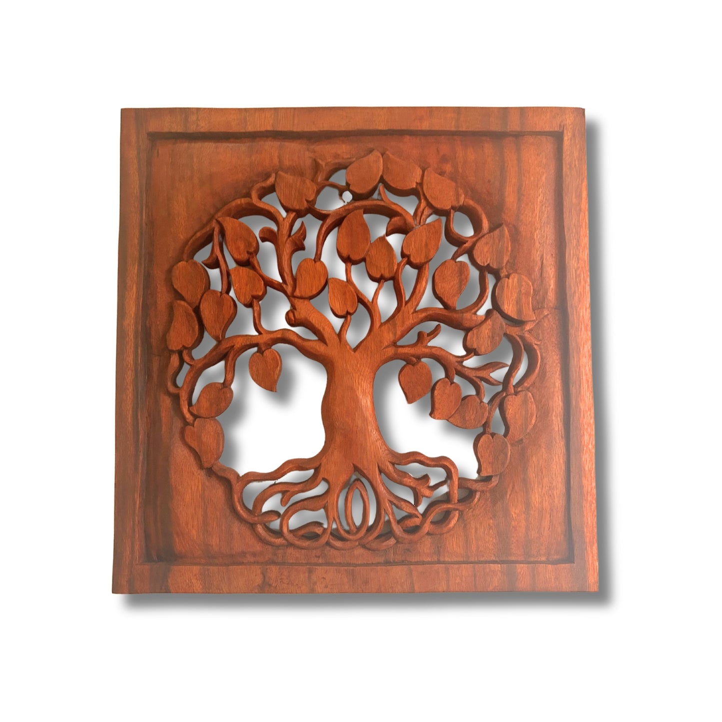 Dekorative Holzplatte „Baum des Lebens“, 40 x 40 cm