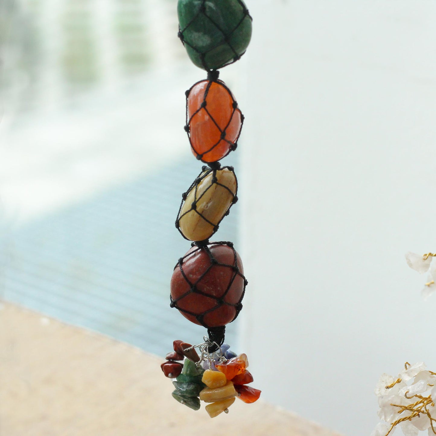 Pendentif Pierre Chakra - Sept Chakras