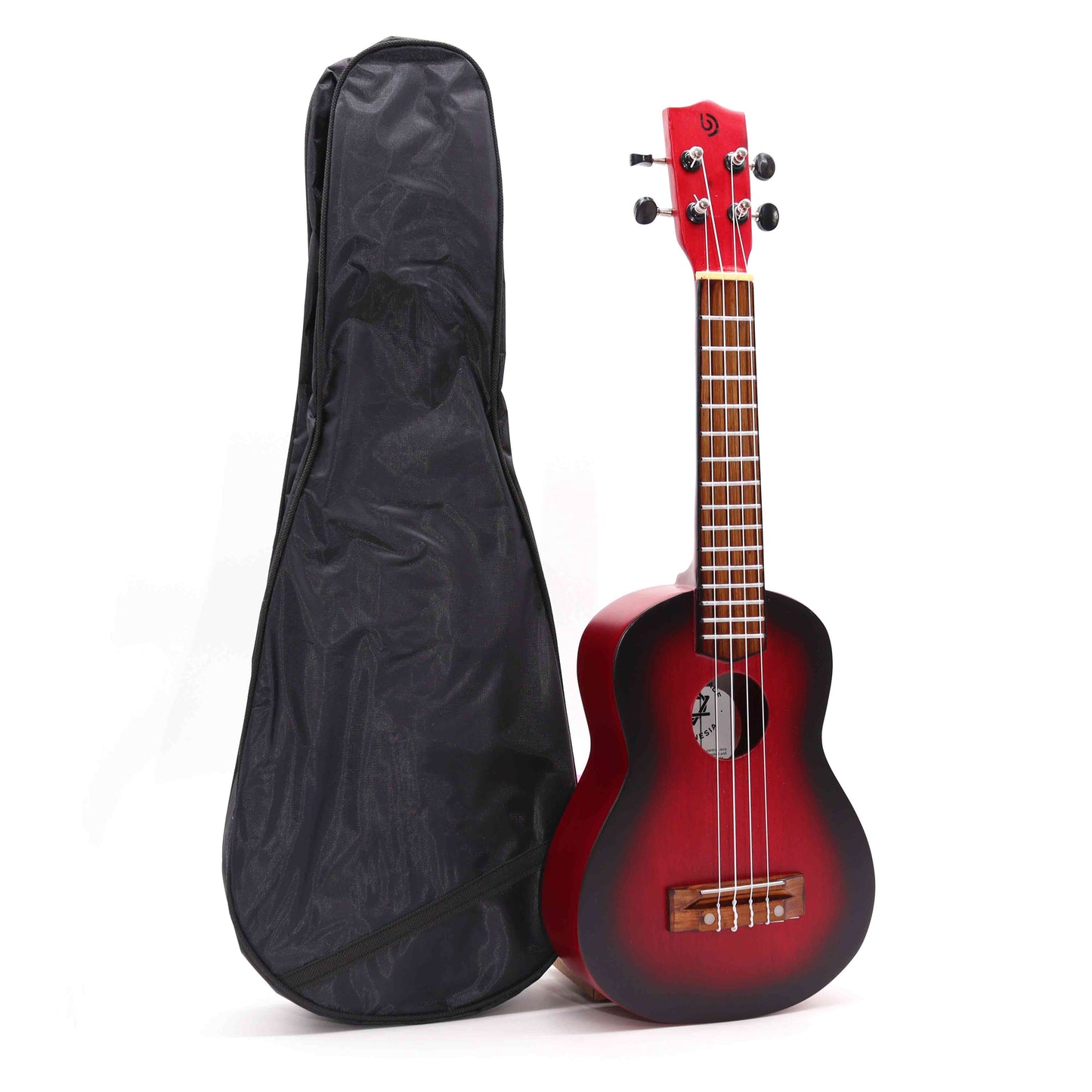 Ukelele Artesanal - Acabado Sunburst Natural (4 Cuerdas)