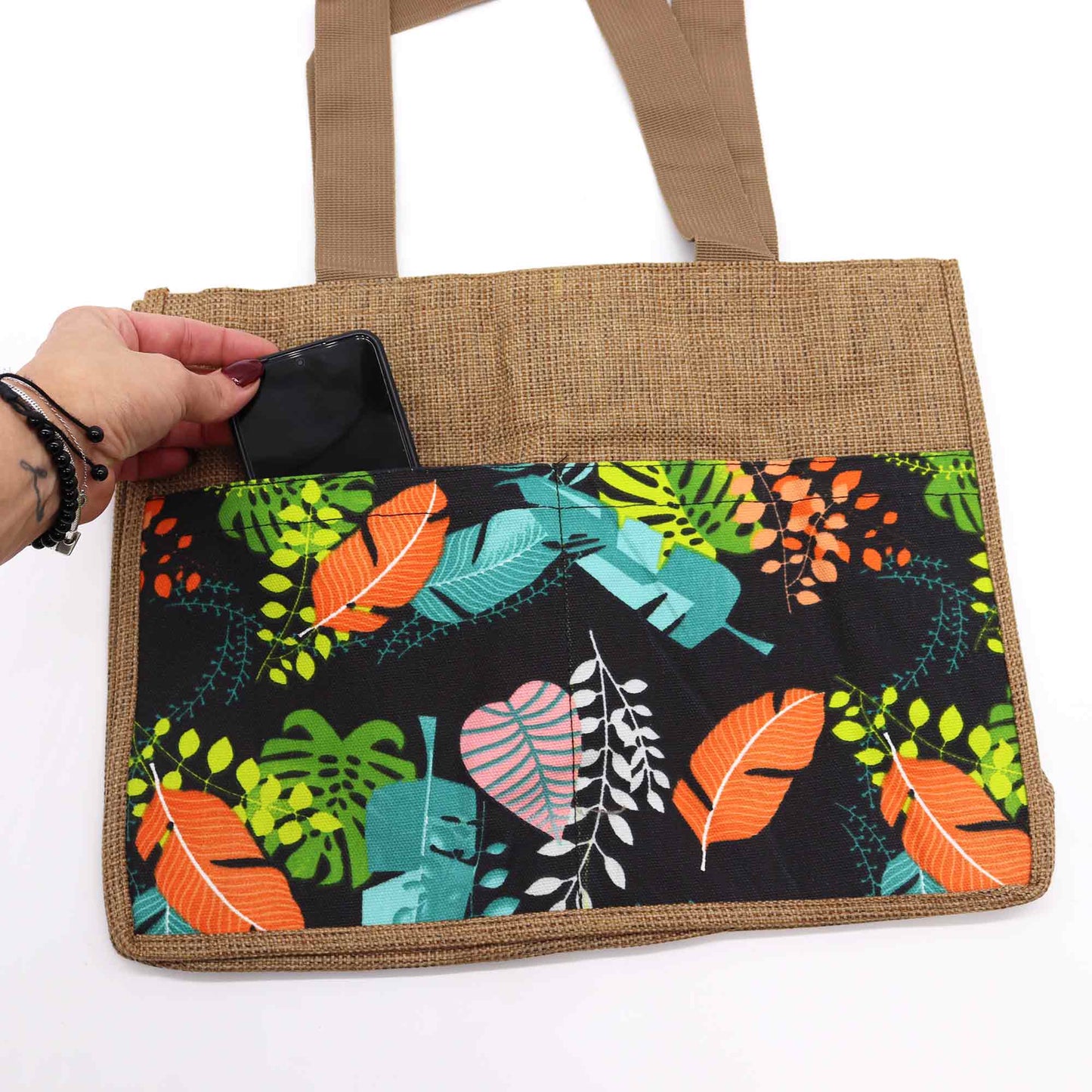 Sac de courses Tropical Market - (aléatoire) - 40x30x9cm