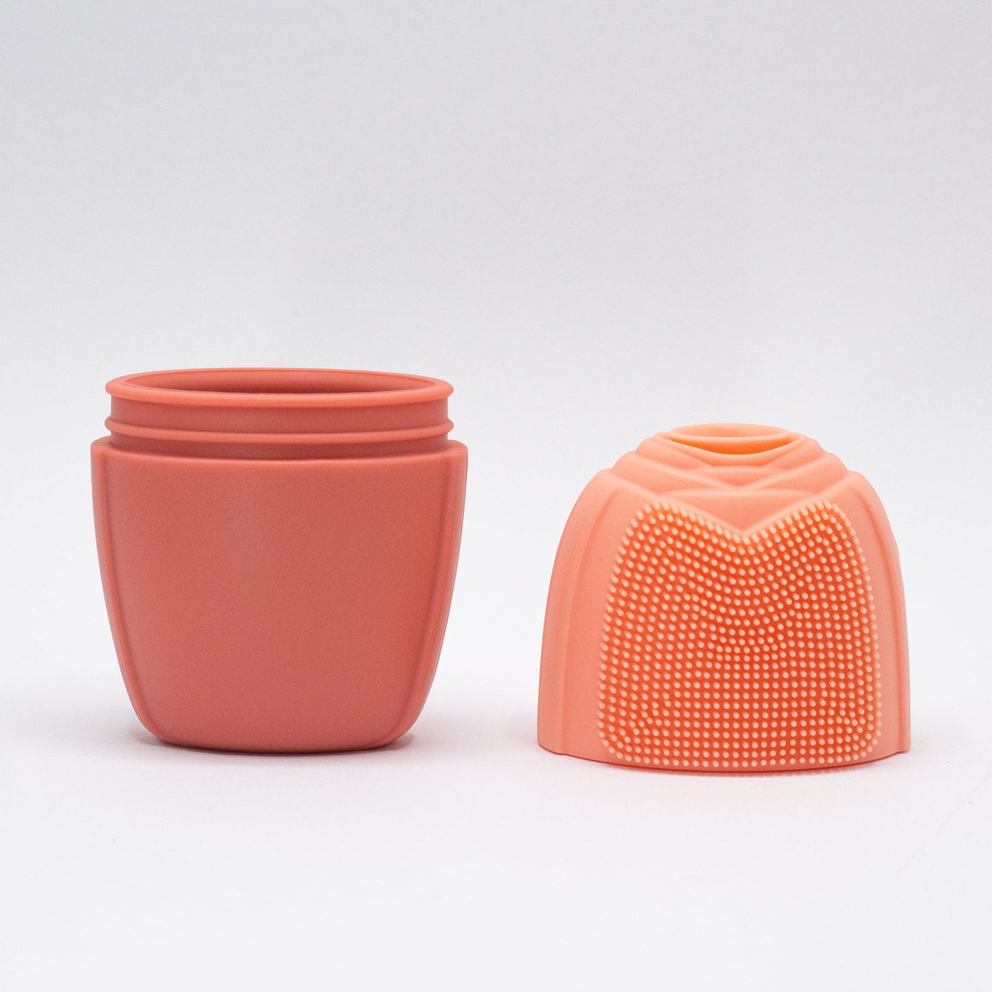 Rouleaux de glace en silicone pour le visage - Pêche