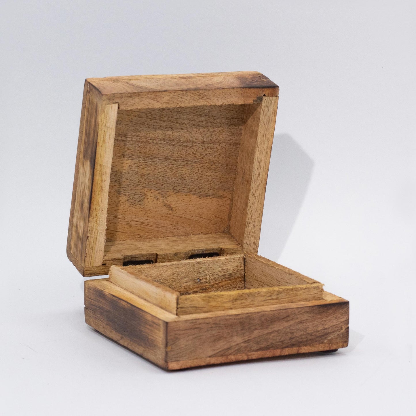 Mittlere quadratische Box 13,5 x 13,5 x 6 cm – Sonne – HOPE HARE