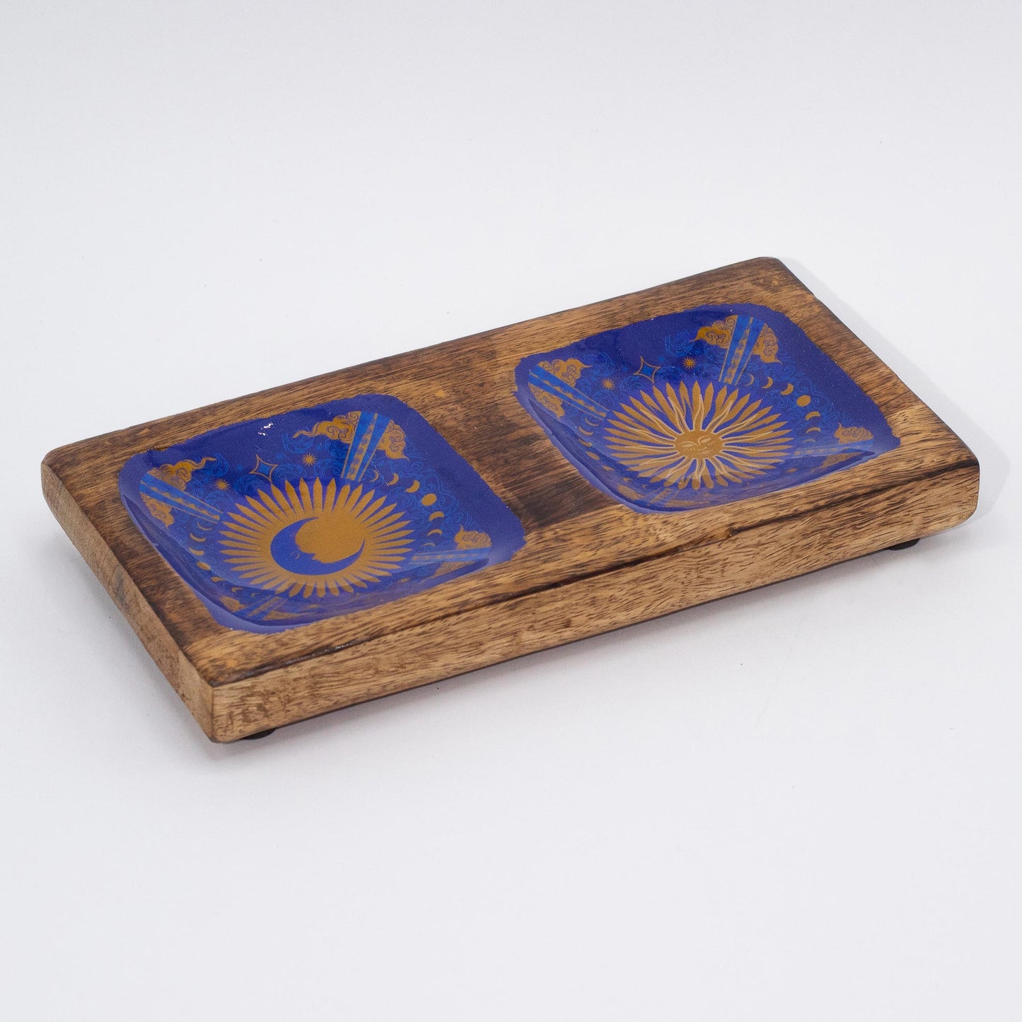 Doppeltablett 20x10x2,5cm - Sonne &amp; Mond - HOP HARE