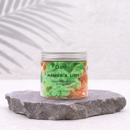Mango- und Limetten-Schlagsahneseife 120 g