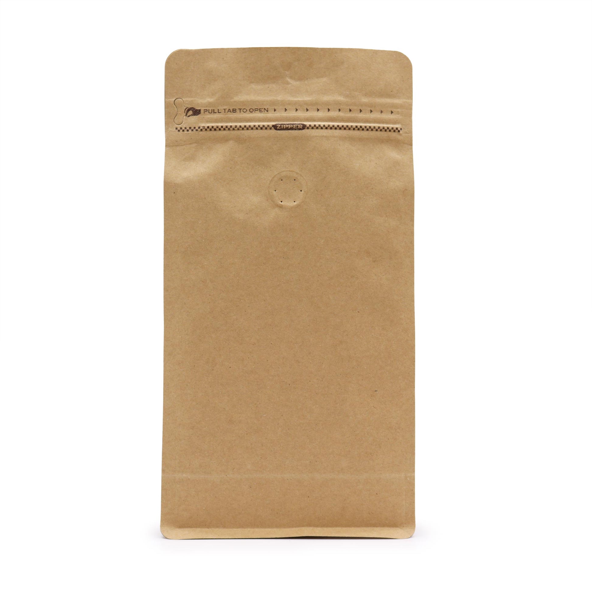 10 x Bolsa de Café Mediana con Ventana - 13.5x26.5cm (500gm)