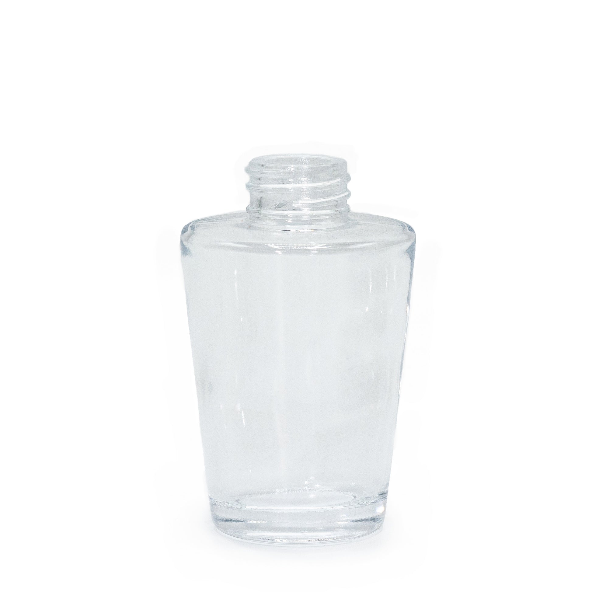 Botella de difusor de varillas en forma de jarrón de 100 ml  - Transparente