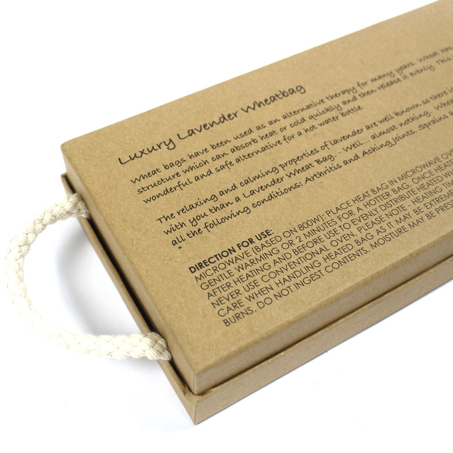 Sac de blé dans un coffret cadeau - Relax Celeste