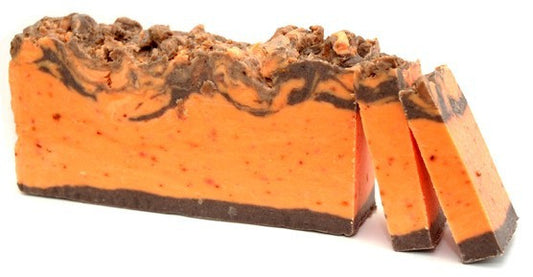 Barre de savon à la cannelle et à l'orange