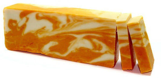 Barre de savon à l'orange