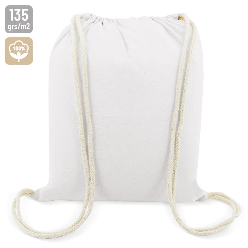 BOLSA MOCHILA ALGODON "ASSAM"