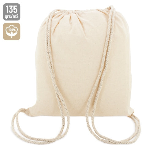 BOLSA MOCHILA ALGODON "ASSAM"
