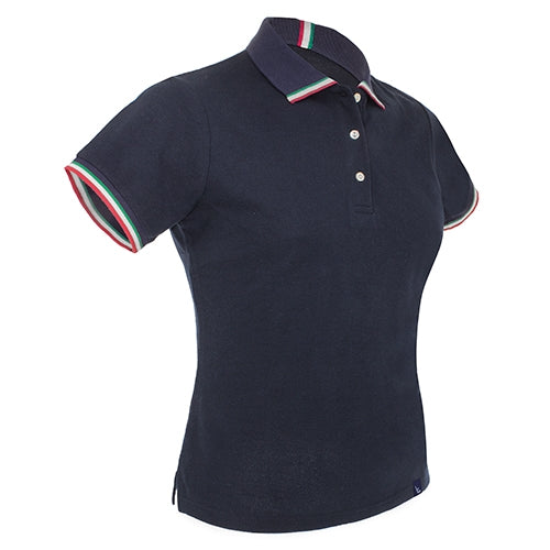 POLO BANDERA SEÑORA "PATRIOS" ITALIA