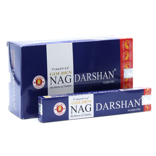Encens Golden Nag 15g - Darshan