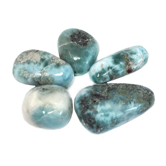 Pierres roulées de qualité supérieure - Larimar