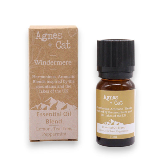 Mélange d'huiles essentielles - Windermere - Citron, arbre à thé et menthe poivrée