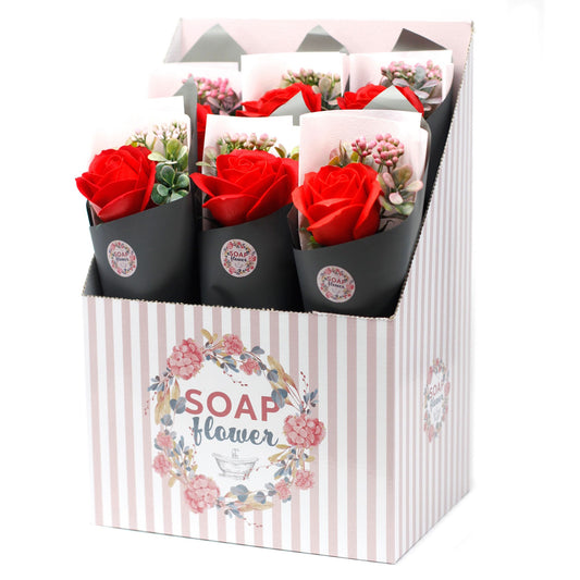 Fleurs de savon - Bouquet de roses
