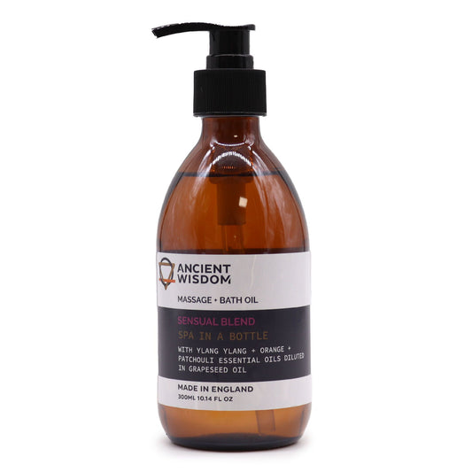 Huile de massage et de bain aromathérapie - Sensuelle 300 ml