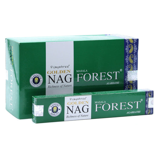 Encens Golden Nag 15 g - Forêt