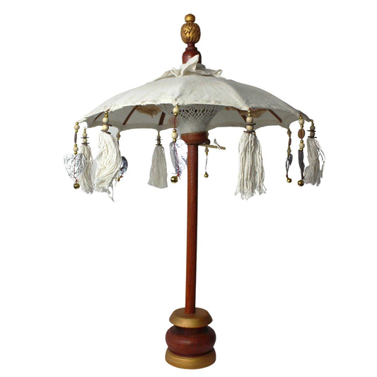 Parasol Bali Home Decor - Toile - Naturel - 40 cm