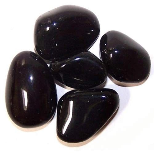 L Tumble Stones - Obsidienne noire