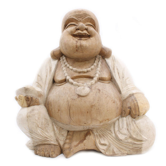 Bouddha heureux - Blanchi 50 cm