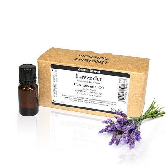Huile essentielle de lavande non étiquetée 10 ml