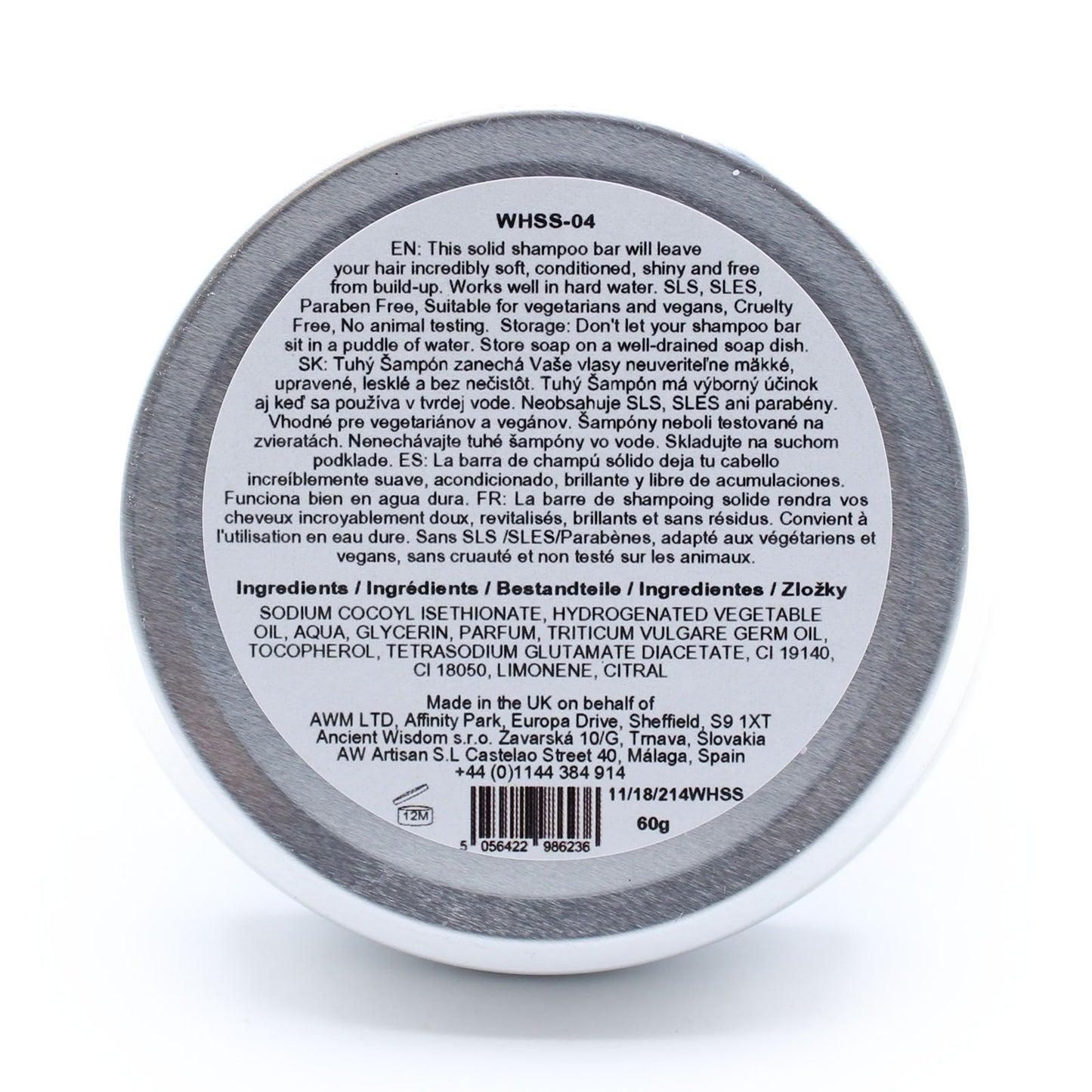 Shampoing Solide Lièvre Sauvage - Tutti Frutti