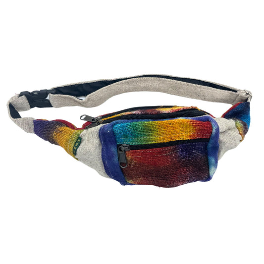 Sac banane en chanvre Tiedye