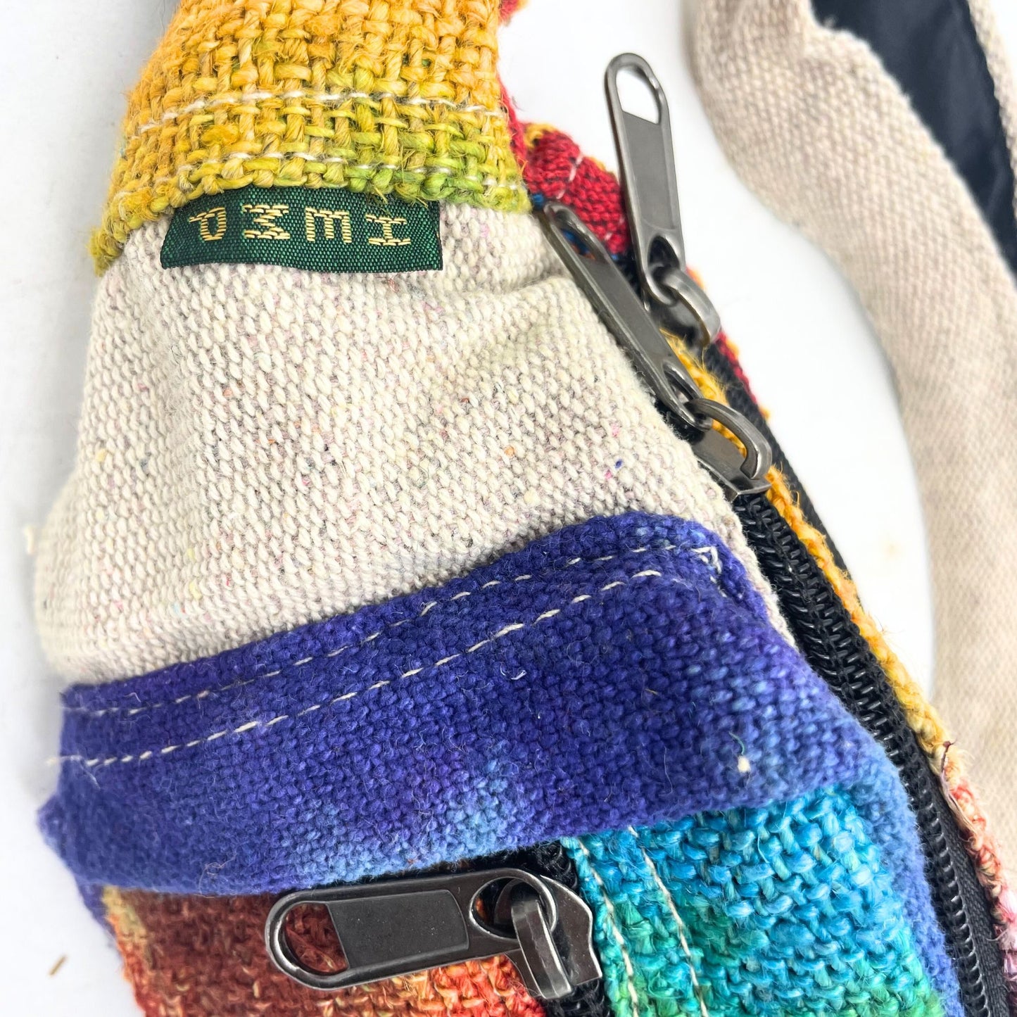 Sac banane en chanvre Tiedye