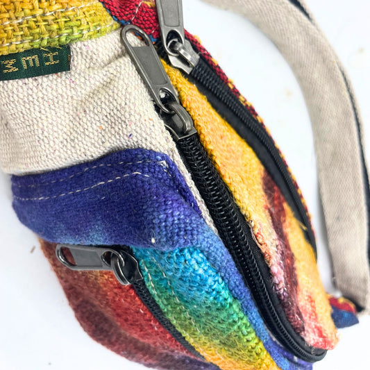 Sac banane en chanvre Tiedye